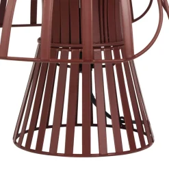 OSTARIA Lampe à poser en métal (20 cm) Poppi Terracotta