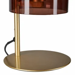 OSTARIA Lampe à poser en verre (H31 cm) Victoria Brun Marron Sale