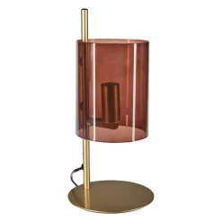 OSTARIA Lampe à poser en verre (H31 cm) Victoria Brun Marron Sale