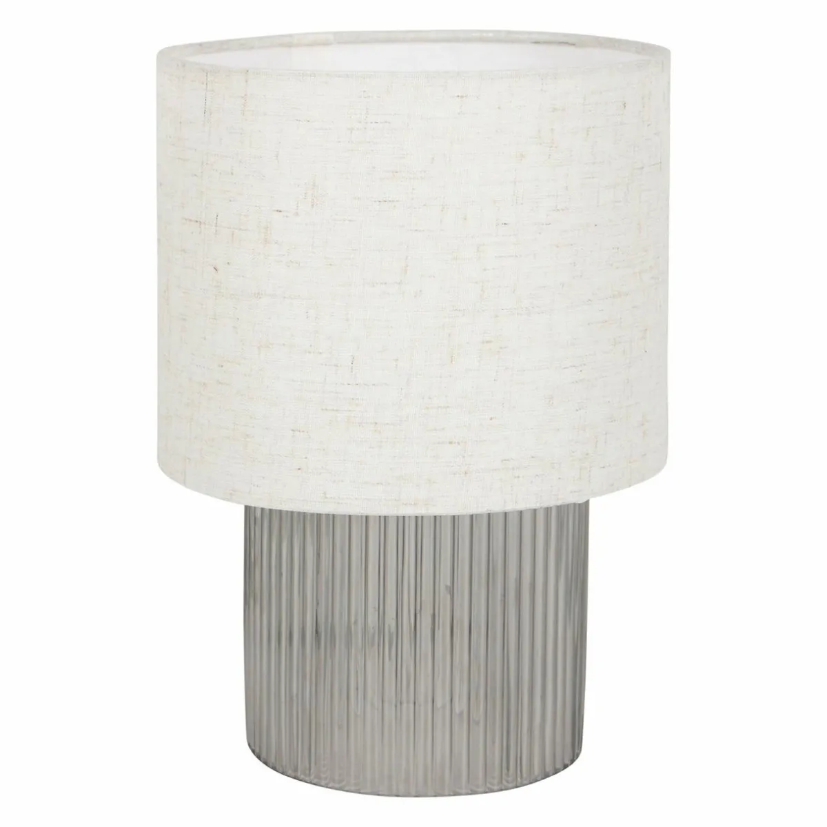 OSTARIA Lampe à poser en verre (H22 cm) Delia Noir New