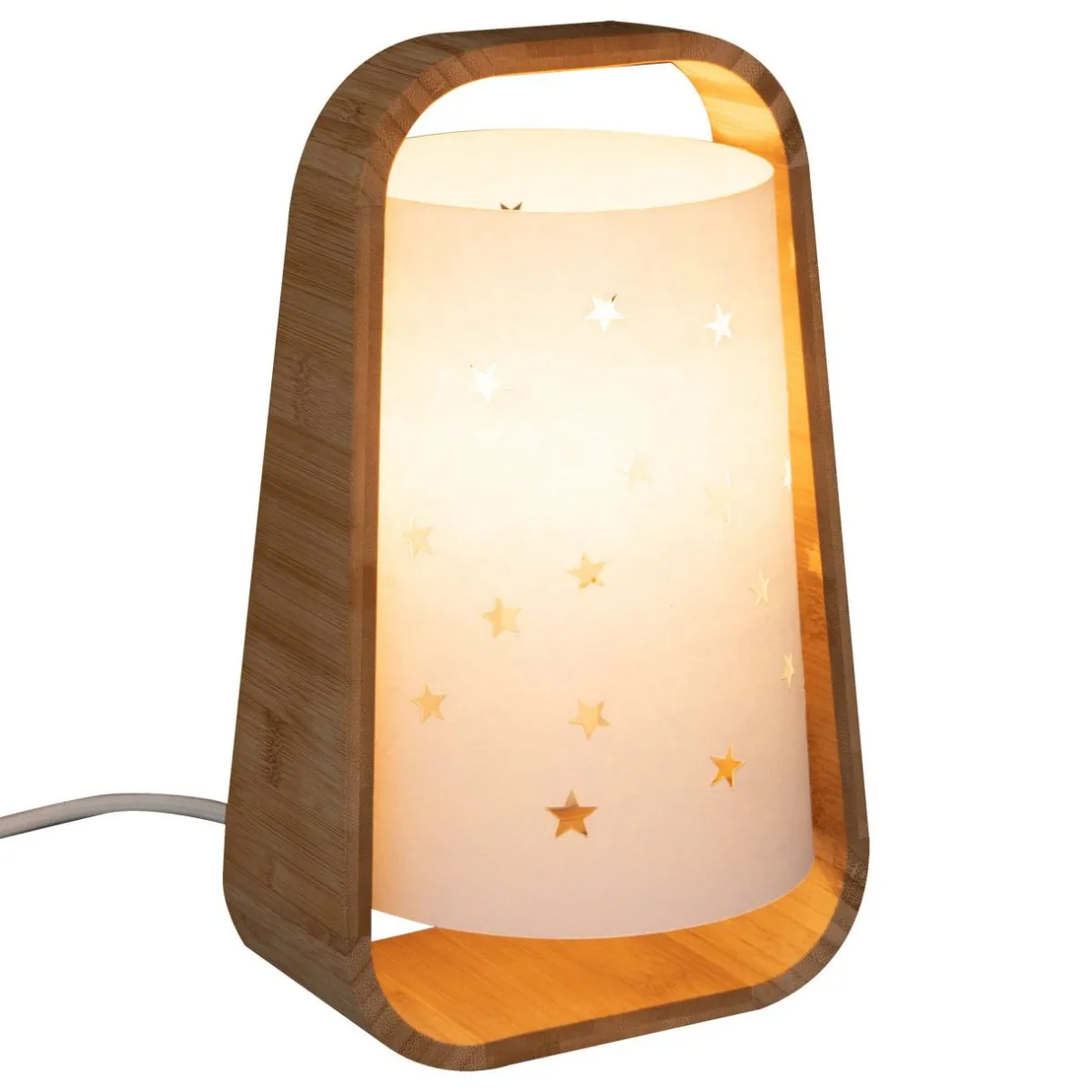 Atmosphera createur d'interieur for kids Lampe à poser enfant (H26.5 cm) Etoile he Blanc Hot