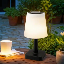 #N/A Lampe de table sans fil rechargeable USB LED (H23 cm) Soho Noir Outlet