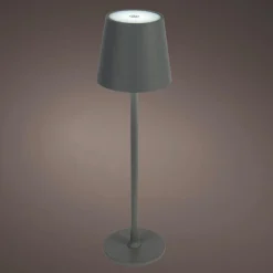 #N/A Lampe de table sans fil rechargeable USB 48 LED (H37 cm) Brooklyn Gris Online