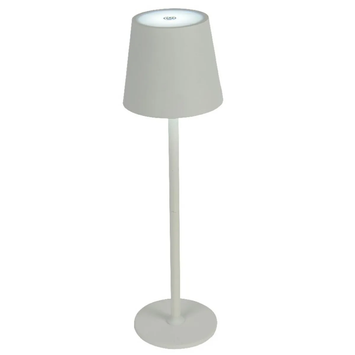 #N/A Lampe de table sans fil rechargeable USB 48 LED (H37 cm) Brooklyn Blanc Discount