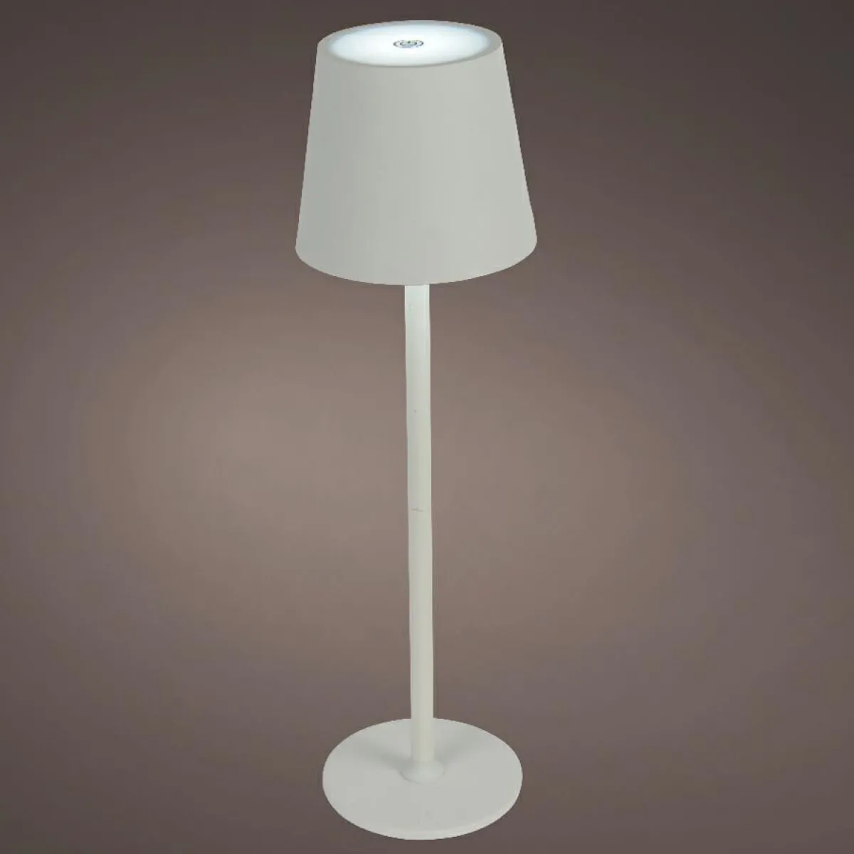 #N/A Lampe de table sans fil rechargeable USB 48 LED (H37 cm) Brooklyn Blanc Discount