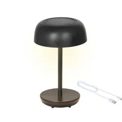 KAEMINGK Lampe de table solaire 100 lumens (H29 cm) Singapour Noir Sale