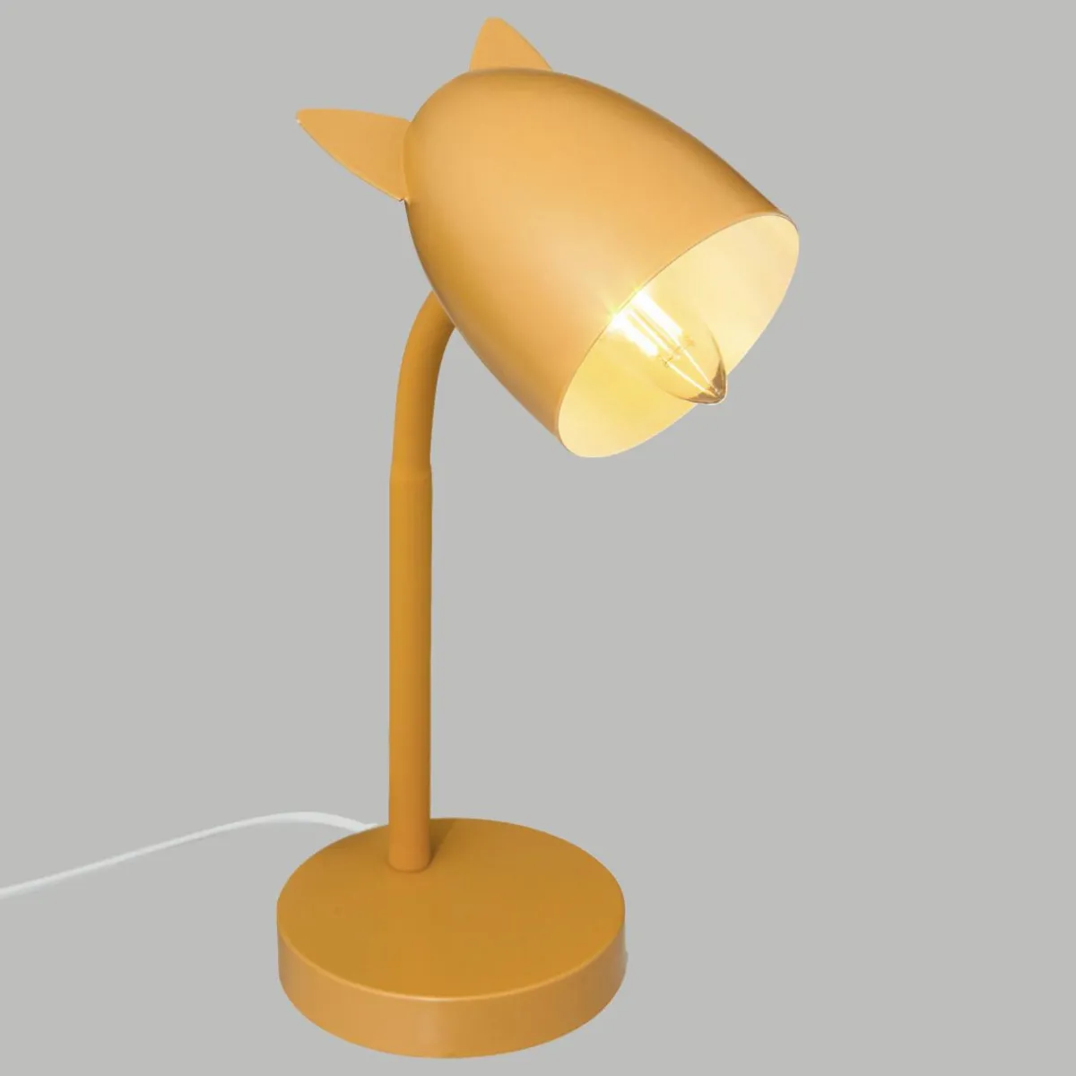 ATMOSPHERA Lampe enfant à poser (H31 cm) Oreilles Jaune ocre