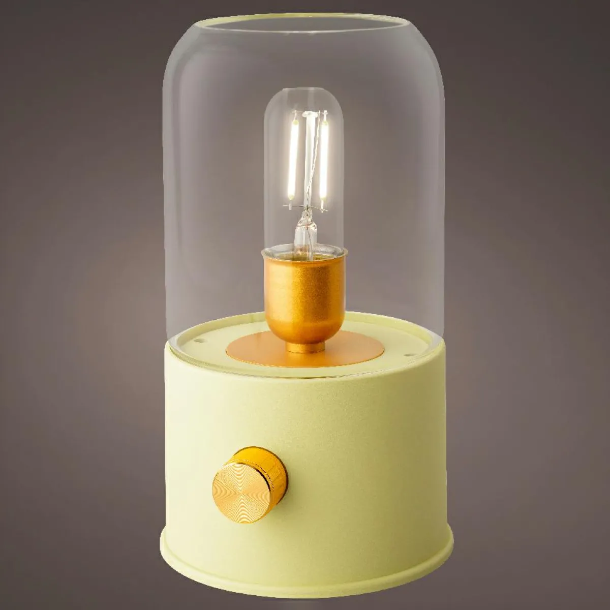#N/A Lampe tempête sans fil rechargeable USB (H20 cm) Vert Hot