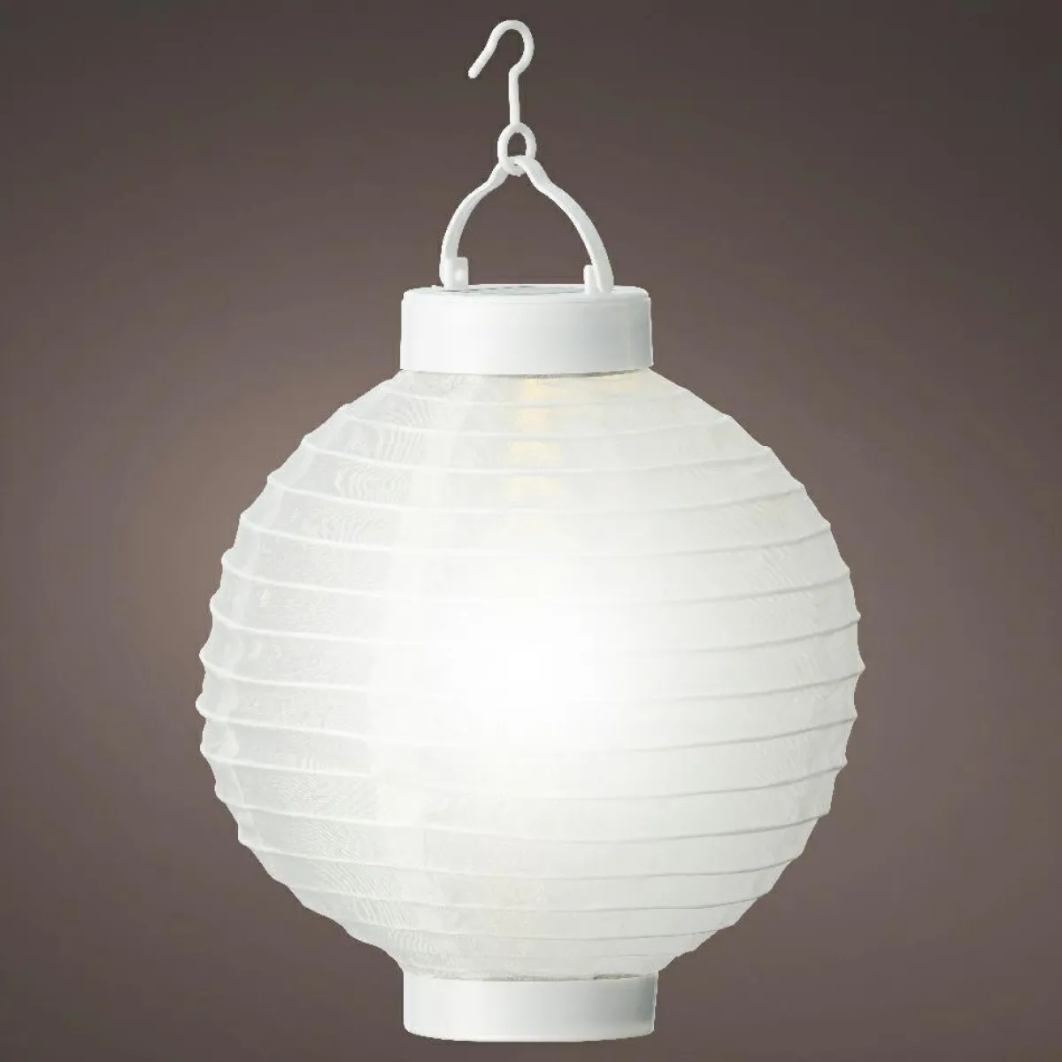 #N/A Lanterne chinoise solaire (D20 cm) Papier chaud Blanc Hot