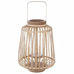 ATMOSPHERA Lanterne en rotin (H35 cm) Naturalys Beige Naturel Clearance