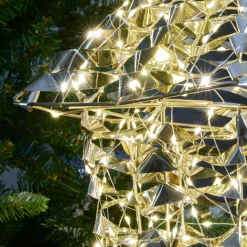 KOOPMAN Lanterne lumineuse 720 LED (H150 cm) Christmas Or Best