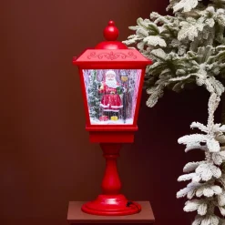 KAEMINGK Lanterne lumineuse 33 LED (H70 cm) Père Noël Blanc froid Rouge Discount