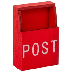 JJA Lot de 10 accessoires déco en bois (H17 cm) Porte de petite souris Multicolore Sale