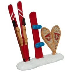 FEERIC LIGHTS Lot de 3 accessoires (H10 cm) Sport d'hiver pour village Clearance