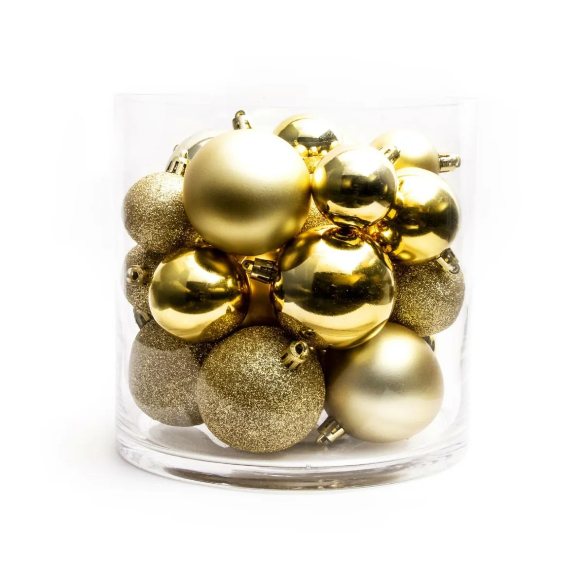 EMINZA Lot de 30 boules de Noël assties New Alpine Or Sale