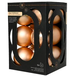KAEMINGK Lot de 12 boules de Noël (D60 mm) Aravis Pêche Best