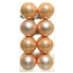 KAEMINGK Lot de 16 boules de Noël (D40 mm) Aravis Pêche Discount
