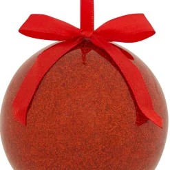 JJA Lot de 14 boules de Noël (D150 mm) Darling Rouge Hot
