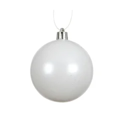 KAEMINGK Lot de 16 boules de Noël (D40 mm) Aravis Blanc Outlet