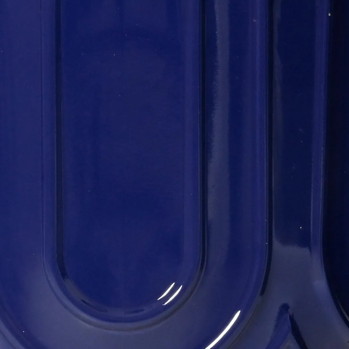 EMINZA Lot de 3 cache-pots d'extérieur ronds (H36-30-24 cm) Milo Bleu roi New