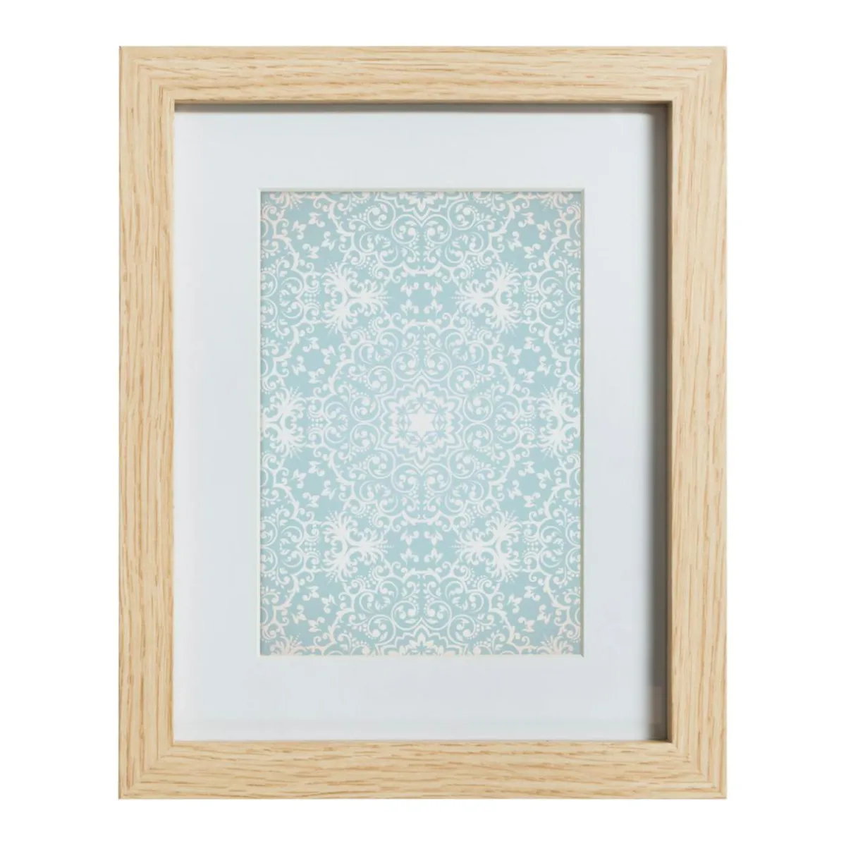 ATMOSPHERA Lot de 5 cadres photo en bois Ethnique Naturel Discount