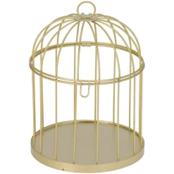 KOOPMAN Lot de 3 cages à oiseaux (H41 cm) Christmas Chic Dé Or Best