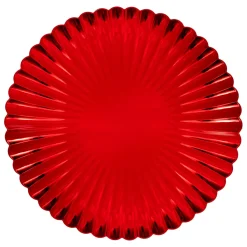 JJA Lot de 12 dessous d'assiette Coquille Rouge Clearance
