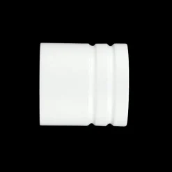 LUANCE Lot de 2 embouts tringle bois (D28 mm) Nils bouchons Blanc Online