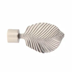 LUANCE Lot de 2 embouts tringle (D20 mm) Jim Exotica Argent New