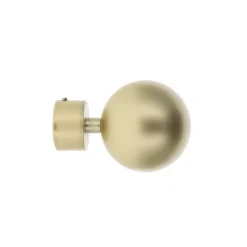 LUANCE Lot de 2 embouts tringle métal (D28 mm) Gaïa Or Clearance