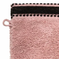 ATMOSPHERA Lot de 2 gants de toilette coton (15 x 21 cm) Joia Rose Clearance