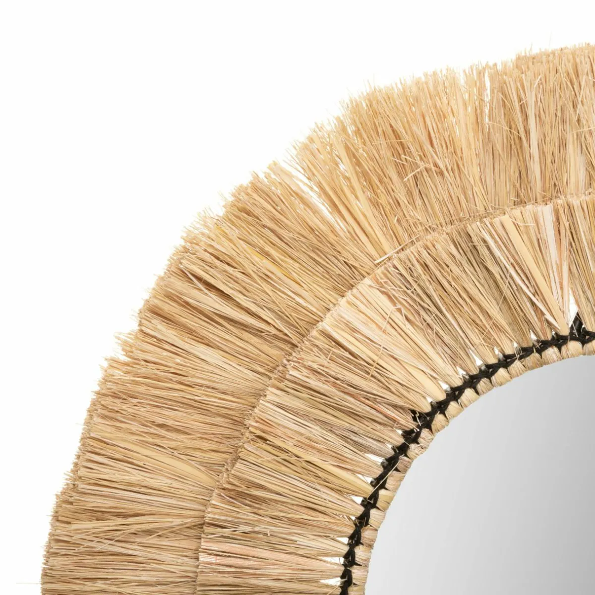 ATMOSPHERA Lot de 3 miroirs (D20-30-40 cm) Alba Naturel Sale