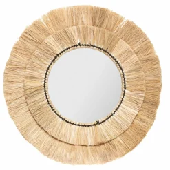 ATMOSPHERA Lot de 3 miroirs (D20-30-40 cm) Alba Naturel Sale