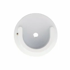 LUANCE Lot de 2 naissances tringle rideau (D28 mm) Lino mat Blanc Hot