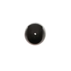 LUANCE Lot de 2 naissances tringle rideau bois (D28 mm) Nils mat Noir Outlet