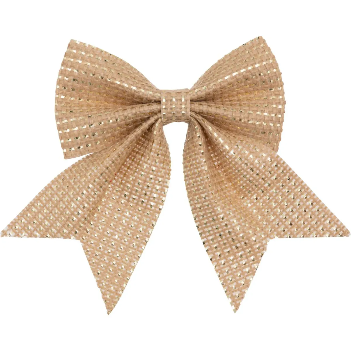 JJA Lot de 3 noeuds de Noël en jute (H12 cm) Prestige chic Or Online