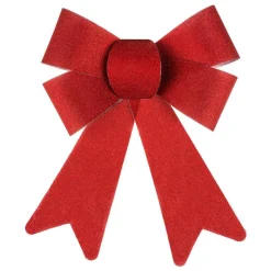 Feeric Lights & Christmas Lot de 2 nœuds (H18 cm) Carla Rouge New