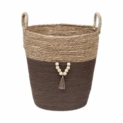 TENDANCE Lot de 3 paniers à linge (H45 cm) Jya Taupe Clearance