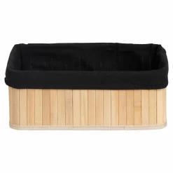 TENDANCE Lot de 4 paniers Anako Noir Outlet