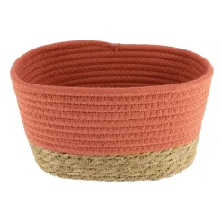 TENDANCE Lot de 3 paniers de rangement (H13 cm) Timeless Terracotta New