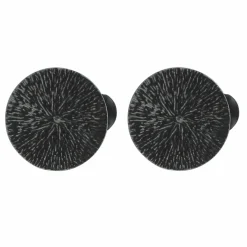 LUANCE Lot de 2 pinces rideau Archi Noir Outlet