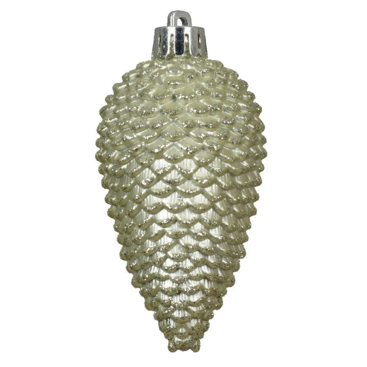 KAEMINGK Lot de 6 pommes de pin à suspendre (H8 cm) Alpine Menthe blanche Vert menthe New