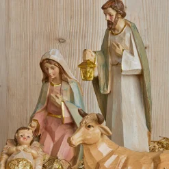 KAEMINGK Lot de 8 santons (Hauteur 20 cm) de Gioia Beige Sale