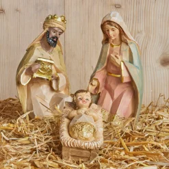 KAEMINGK Lot de 8 santons (Hauteur 20 cm) de Gioia Beige Sale