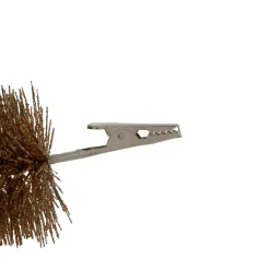FEERIC LIGHTS Lot de 4 sapins sur pince (H15 cm) Forêt enchantée Marron Outlet