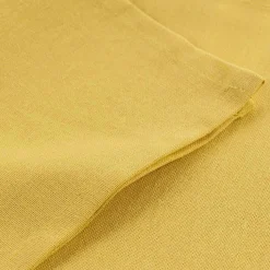 DOUCEUR D'INTERIEUR Lot de 3 serviettes coton (40 x 40 cm) Initia Jaune Clearance