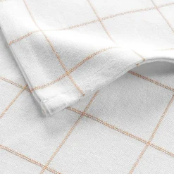 douceur d'intu017drieur Lot de 3 serviettes coton (40 x 40 cm) Axel Blanc Online
