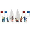 KAEMINGK Lot de 12 skieurs et accessoires Sport d'hiver