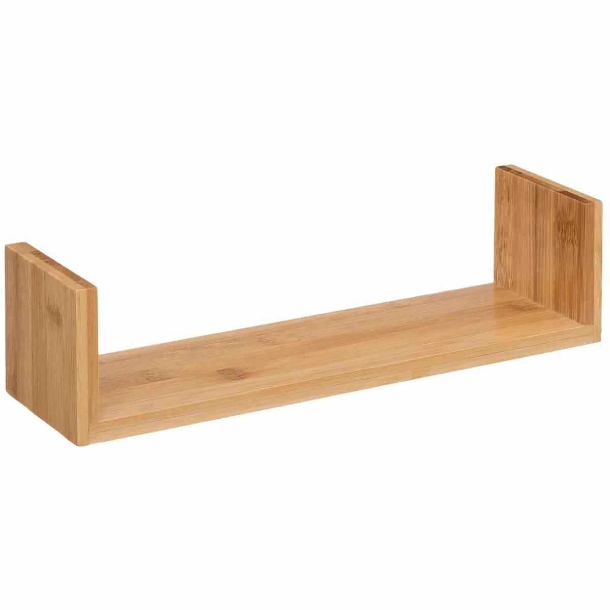 ATMOSPHERA Lot de 3 étagères bambou (L22-32-42 cm) Fixy Naturel Outlet