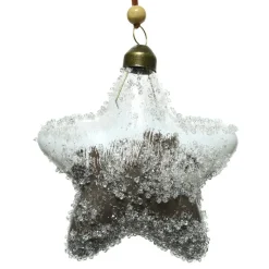 KAEMINGK Lot de 2 étoiles de Noël (D100 mm) Givry Brun cashmere Clearance